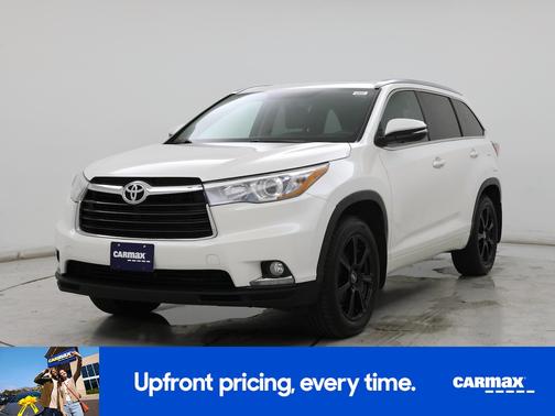 White 2016 Toyota Highlander Limited