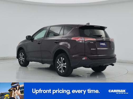 Burgundy 2018 Toyota RAV4 LE