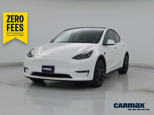 White 2022 Tesla Model Y Performance