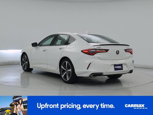 White 2025 Acura TLX Technology