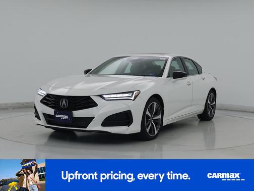 White 2025 Acura TLX Technology