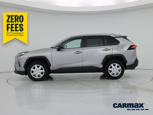 White 2025 Toyota RAV4 LE