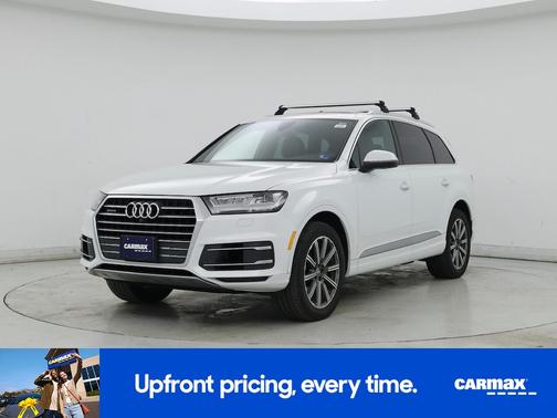 White 2019 Audi Q7 Premium Plus