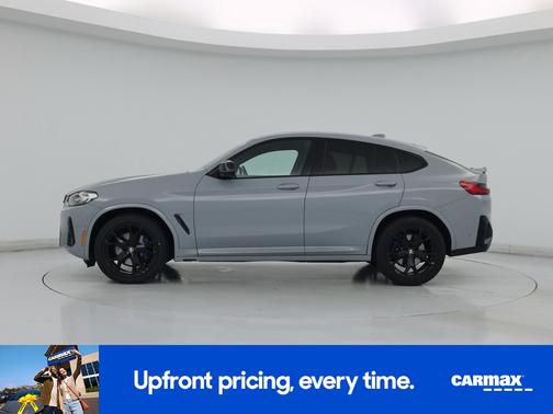 Gray 2022 BMW X4 M40I