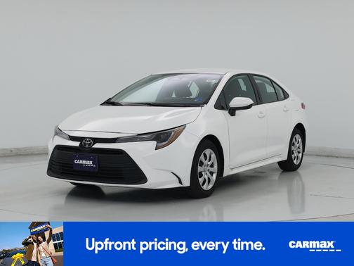 White 2025 Toyota Corolla LE