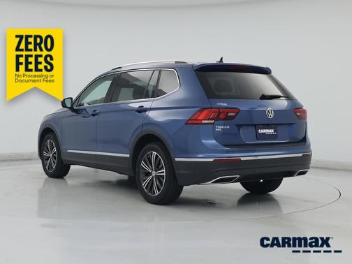 Blue 2019 Volkswagen Tiguan SEL