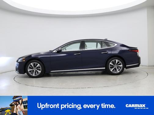 Blue 2020 Lexus LS 500