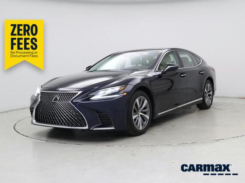 Blue 2020 Lexus LS 500