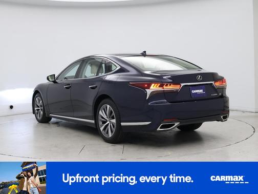 Blue 2020 Lexus LS 500