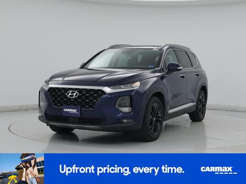 Blue 2019 Hyundai SANTA FE Ultimate