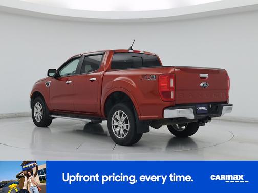 Orange 2019 Ford Ranger Lariat