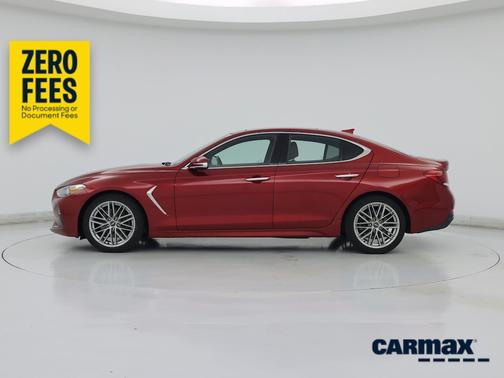 Red 2021 Genesis G70 2.0T