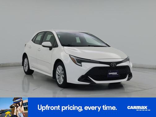 White 2025 Toyota Corolla Hatchback SE