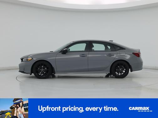 Gray 2025 Honda Civic Sport