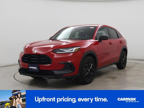 Red 2025 Honda HR-V Sport