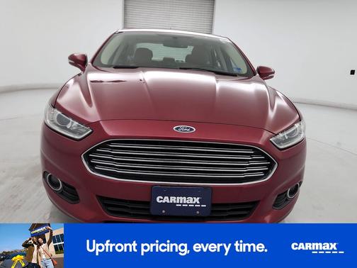 Red 2014 Ford Fusion Energi SE