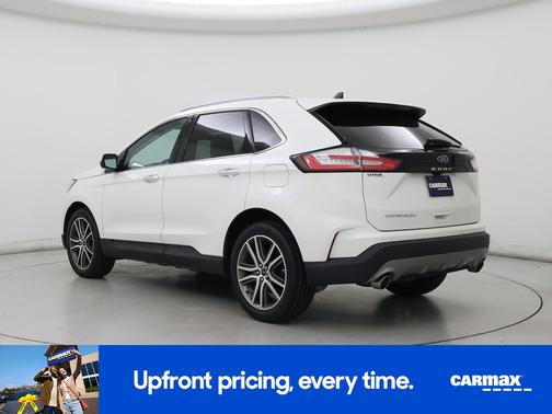 White 2021 Ford Edge Titanium