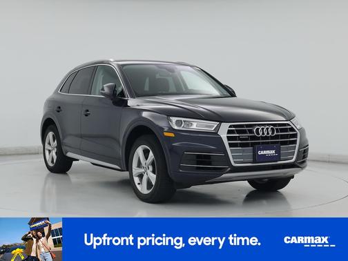 Blue 2020 Audi Q5 Premium