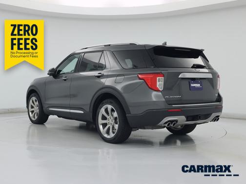 Gray 2020 Ford Explorer Platinum