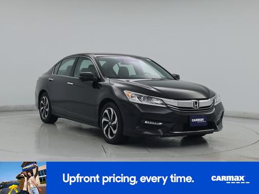 Black 2017 Honda Accord EX-L