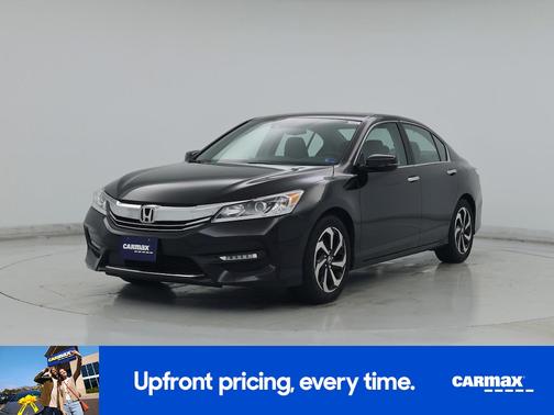 Black 2017 Honda Accord EX-L