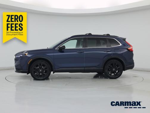 Blue 2023 Honda CR-V Hybrid Sport Touring