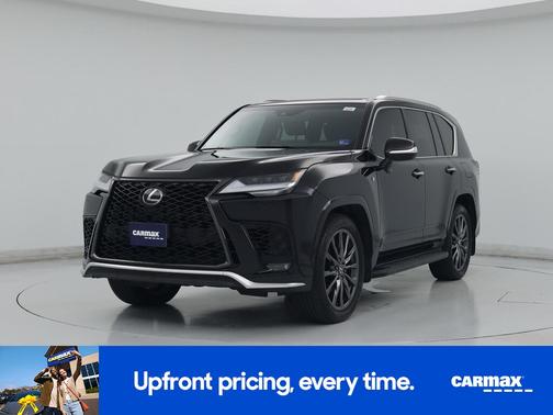 Black 2024 Lexus LX 600 F-Sport