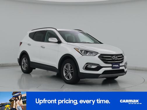 White 2017 Hyundai Santa Fe Sport