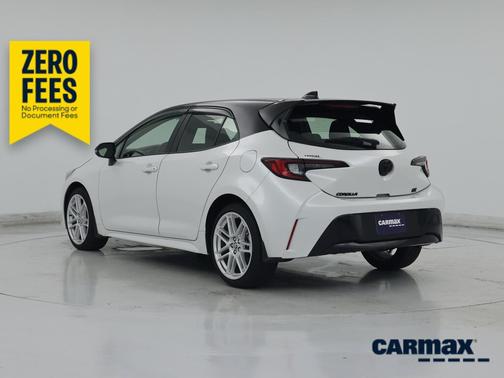 White 2025 Toyota Corolla Hatchback Nightshade