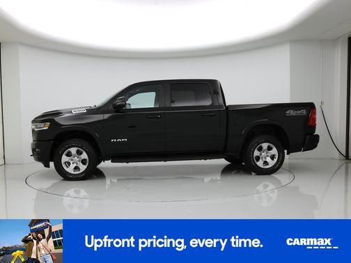 Black 2025 RAM 1500 Bighorn