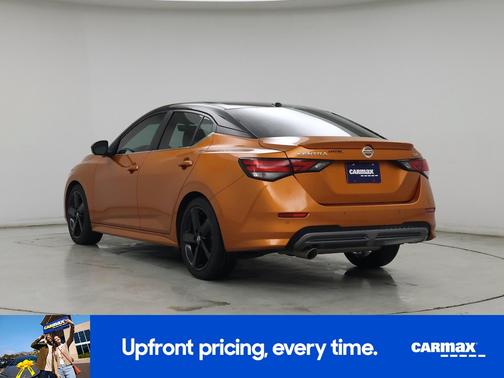 Orange 2022 Nissan Sentra SR