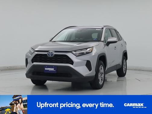 Gray 2022 Toyota RAV4 Hybrid XLE