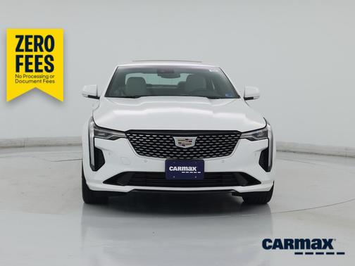 White 2025 Cadillac CT4 Premium Luxury