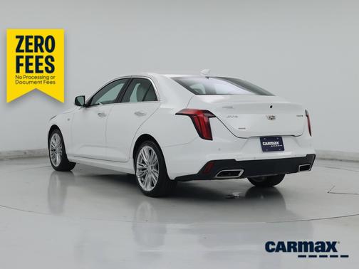 White 2025 Cadillac CT4 Premium Luxury