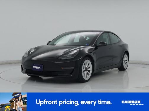 Black 2021 Tesla Model 3 Long Range