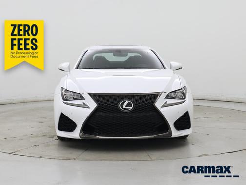 White 2016 Lexus RC F