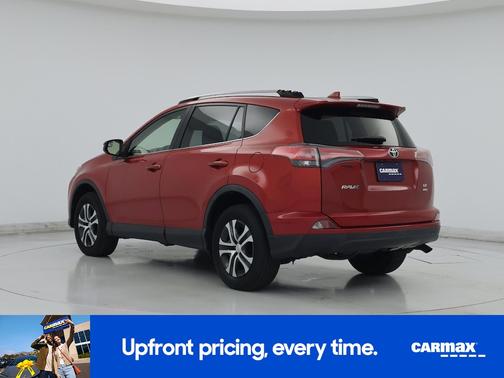 Red 2017 Toyota RAV4 LE