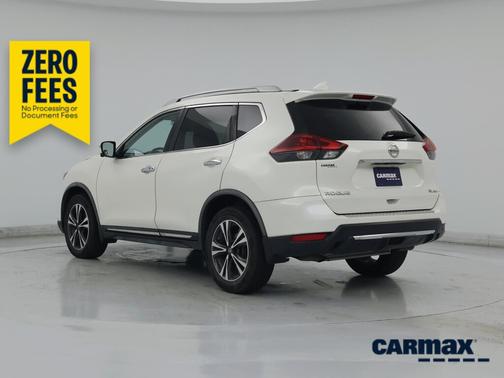 White 2018 Nissan Rogue SL