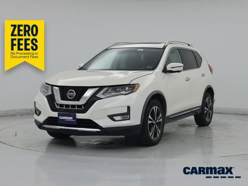 White 2018 Nissan Rogue SL