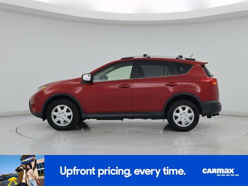 Red 2015 Toyota RAV4 LE