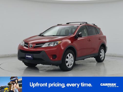 Red 2015 Toyota RAV4 LE