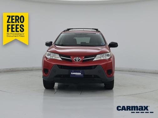 Red 2015 Toyota RAV4 LE