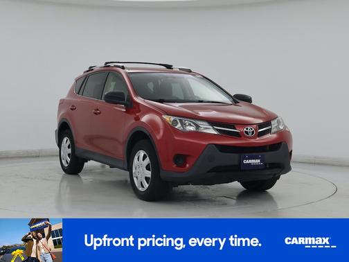Red 2015 Toyota RAV4 LE