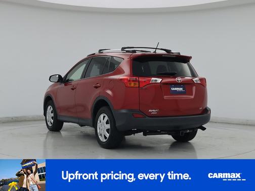 Red 2015 Toyota RAV4 LE