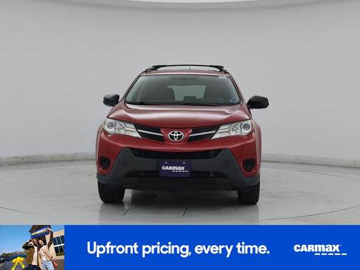 Red 2015 Toyota RAV4 LE