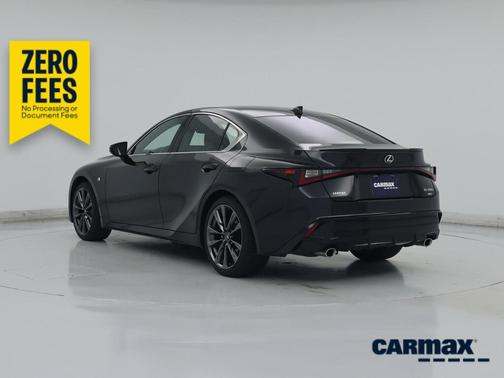 Black 2024 Lexus IS 350 F-Sport