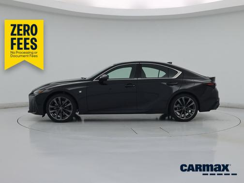 Black 2024 Lexus IS 350 F-Sport