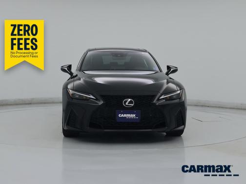 Black 2024 Lexus IS 350 F-Sport