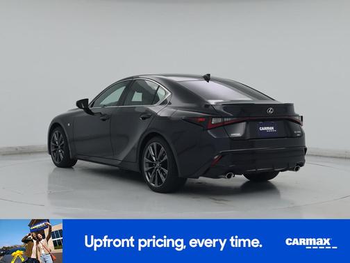 Black 2024 Lexus IS 350 F-Sport