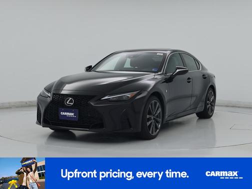 Black 2024 Lexus IS 350 F-Sport